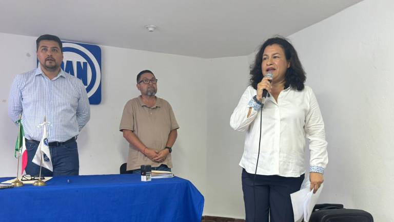 Con un enfoque ciudadano e incluyente busca Nadia Vega la dirigencia del PAN en Mazatlán