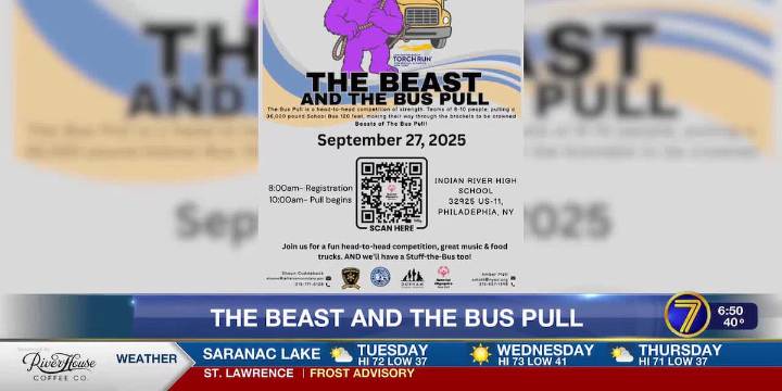 Special Olympics Beast and Bus Pull
