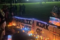 Thousands remember Charlie Kirk at Brick vigil
