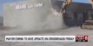 Mayor Ewing to give update on Crossroads Friday