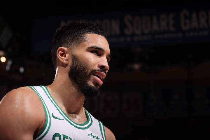 Celtics' Jayson Tatum shares workout footage 4 months after Achilles tear: 'Brighter days ahead'