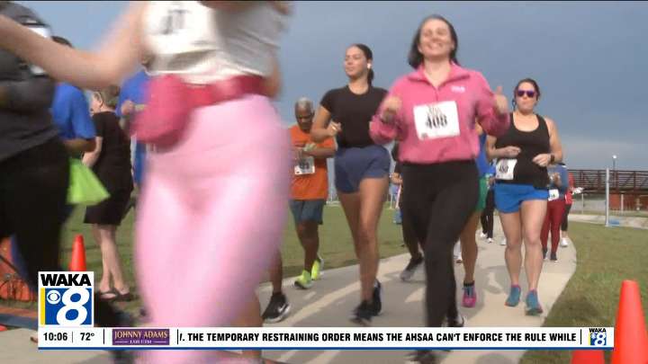 "Run with the Senses" held at Montgomery Whitewater