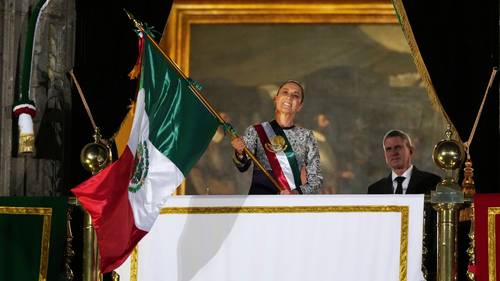 Mexico's president makes history at Independence Day gala