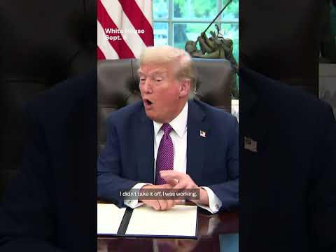 Trump jokes that the last time he 'took a day off,' people said 'bad things happened' to him