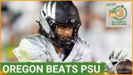 Oregon HOLDS OFF Penn State For Key Big Ten Win