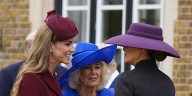 El duelo de estilo entre Kate Middleton y Melania Trump en Reino Unido: looks monocromáticos y simbolismo