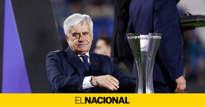 La Justicia levanta la inhabilitación impuesta al expresidente de la RFEF Pedro Rocha