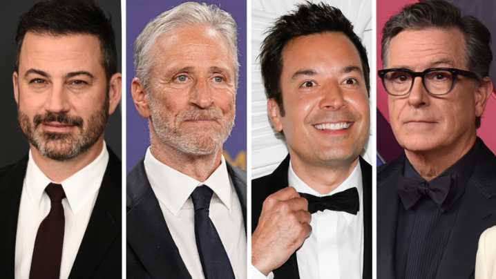Late-night hosts rally around Kimmel after suspension by ABC