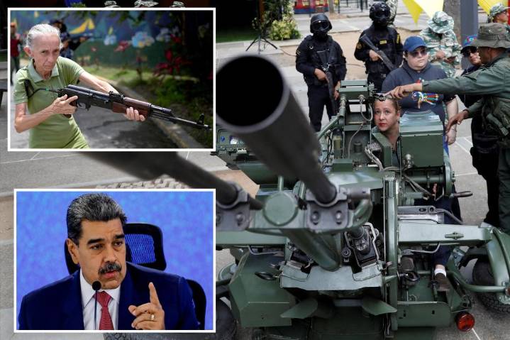 Nicolas Maduro training Venezuelans for 'militia,' Trump says, as poll shows support for regime change in Caracas