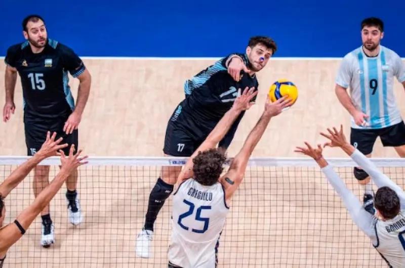 La Selección Argentina se despidió del Mundial de Vóley al caer ante Italia