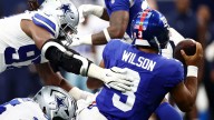 Russell Wilson ruins career game with 2 comically bad plays in Giants’ OT loss to Cowboys