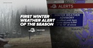 First significant mountain snow of the season as rain soaks Denver on Tuesday