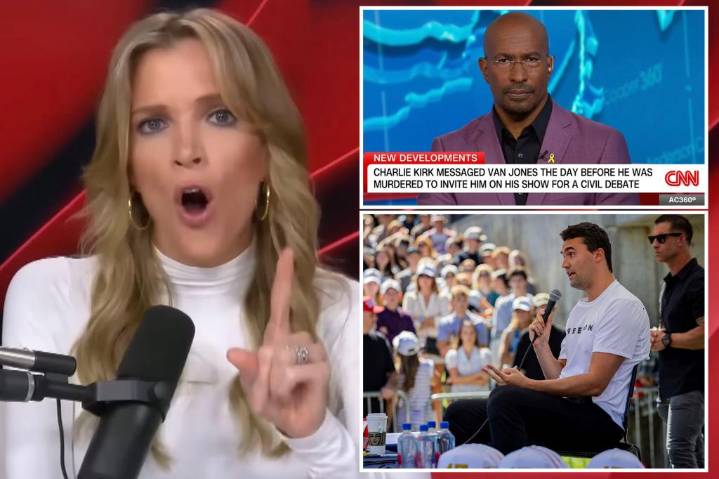 Megyn Kelly slams CNN's Van Jones for calling Charlie Kirk 'racist'