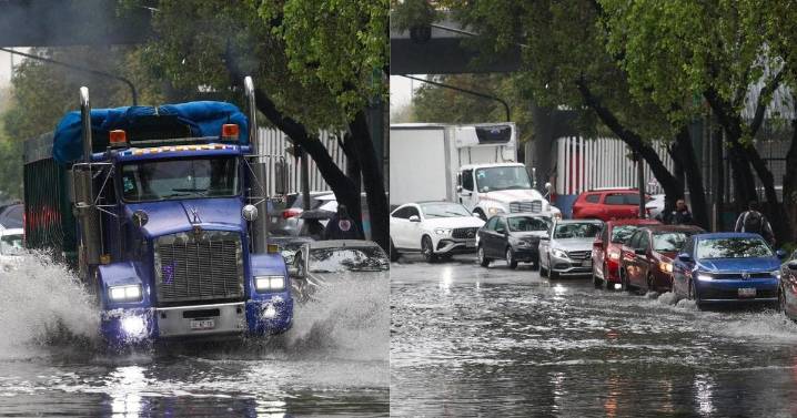 Atienden 63 encharcamientos y caída de 10 árboles por intensas lluvias de este martes