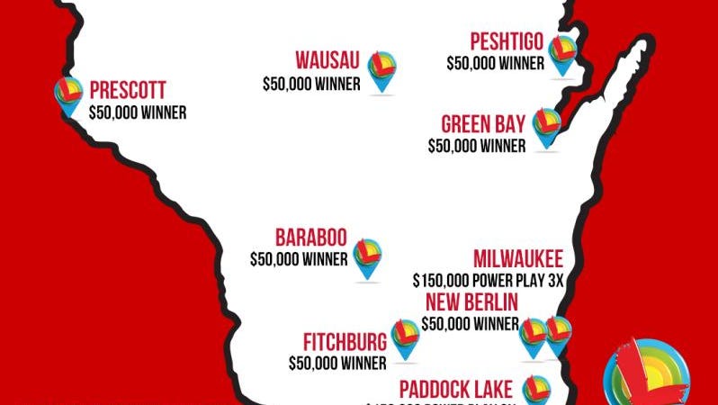 A Wausau Powerball player is $50,000 richer after Sept…