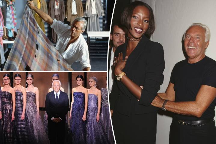 Giorgio Armani's life in photos: Remembering the fashion designer before his death at 91