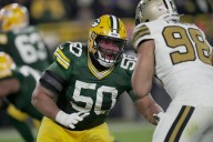 Packers could be down two O-line starters for 'TNF' vs. Commanders