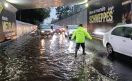 Lluvias en CDMX dejan encharcamientos y afectaciones viales en alcaldías Cuauhtémoc y Benito Juárez