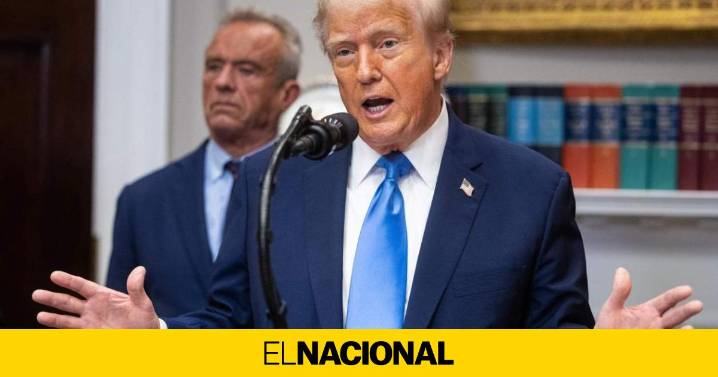 Trump vincula el paracetamol durante el embarazo con el autismo en un discurso surrealista