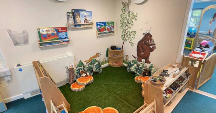 Torquay nursery praised for tools, teamwork and tiny adventurers