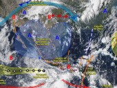 Clima en México hoy 23 de septiembre de 2025: Narda, frente frío y monzón provocarán más lluvias