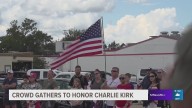 Beaumont community holds peaceful demonstration in honor of Charlie Kirk