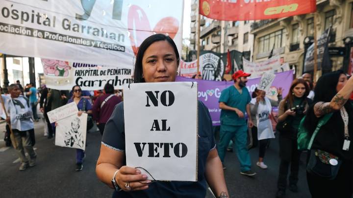 Nueva Marcha Federal al Congreso contra los vetos de Milei
