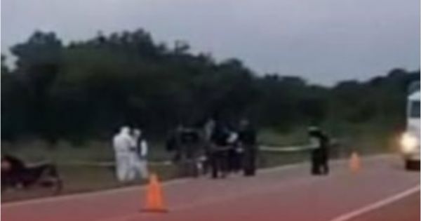 Le dispararon a una mujer en ruta 50