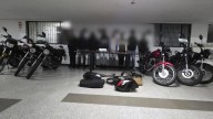Varias motocicletas robadas fueron recuperadas en Bogotá gracias al GPS de una de las víctimas