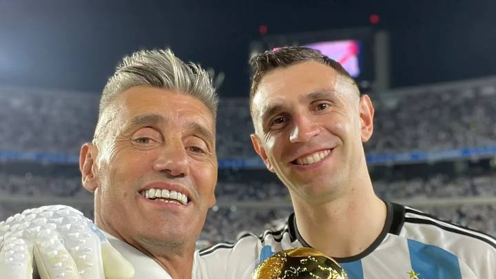 Sergio Goycochea se mostró preocupado tras el frustrado pase de Dibu Martínez en la previa del Mundial