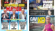 Listos para el derbi, drama Gavi...