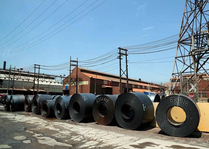 The White House says it blocked US Steel's decision to stop processing steel at Illinois plant