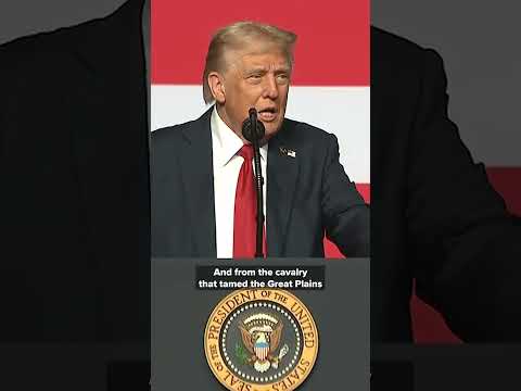 President Donald Trump discusses reawakening the warrior spirit.