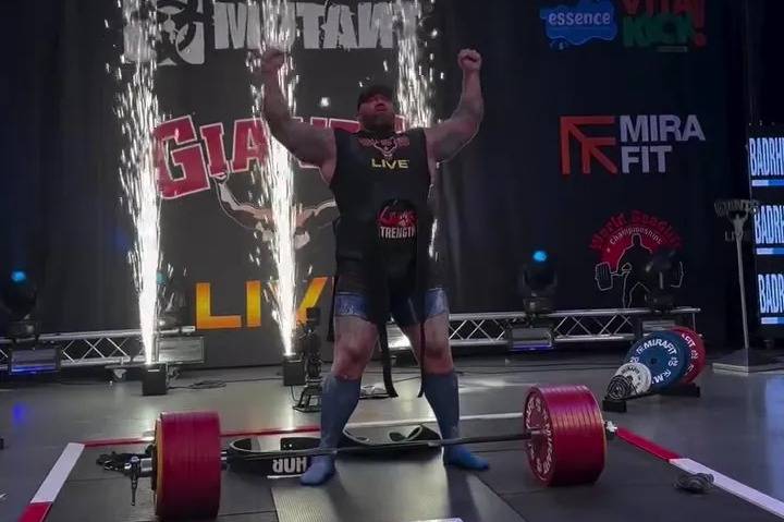 'Crazy how easy it felt' - Hafthor Bjornsson smashes own staggering world record that arch rival Eddie Hall once held