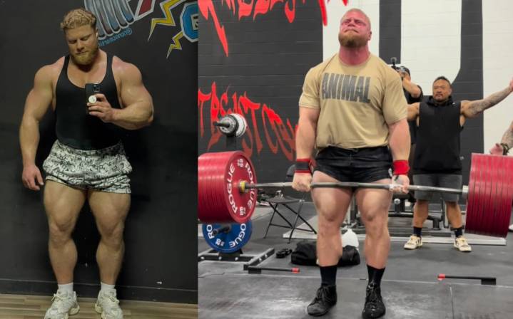 IFBB Pro Kyle Kirvay Crushes a 420-kg (925.9-lb) Raw Deadlift PR in Prep for 2025 ABS Rumble 2 – Fitness Volt
