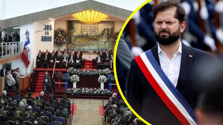 "Soy orgulloso de Chile y optimista del futuro": Presidente Boric tras participar del Te Deum Evangélico en Puente Alto