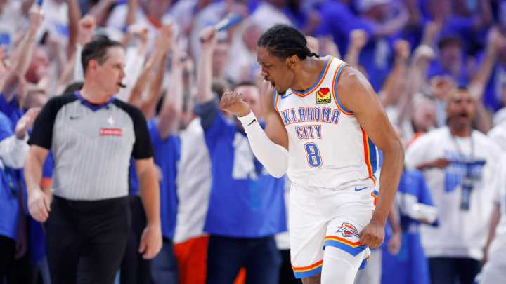Thunder star Jalen Williams 'working his tail off' after wrist surgery