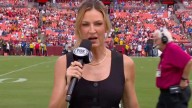 Erin Andrews told 'stop it' after making Fox NFL Sunday star blush live on air