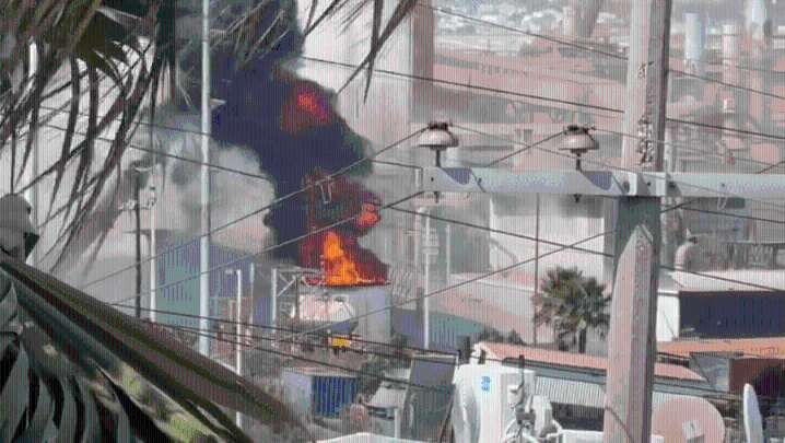 Controlan incendio en instalaciones de Zinc Nacional