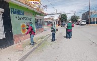 Continúa la “Cruzada del Cambio” con trabajos de limpieza en avenidas