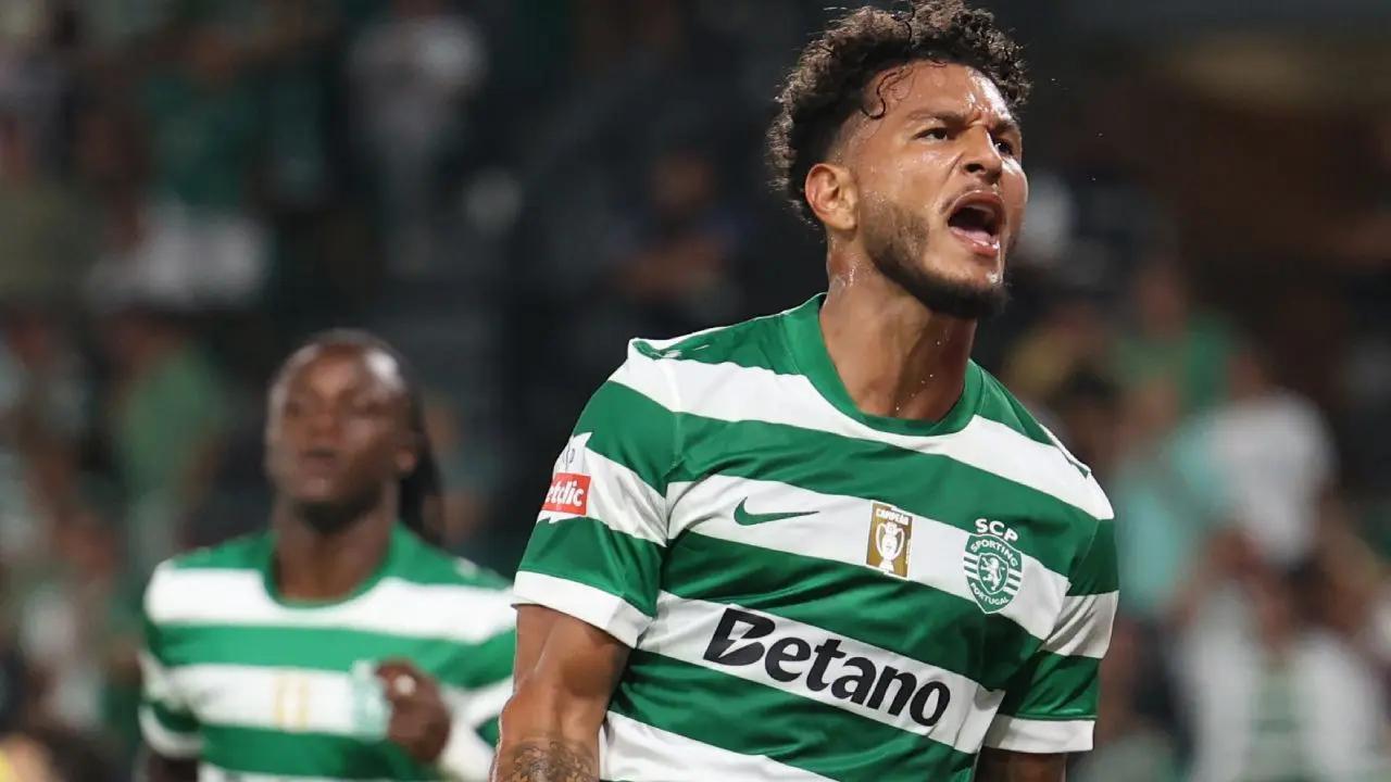 Luis Javier Suárez está intratable; golazo para Sporting Lisboa contra Estoril