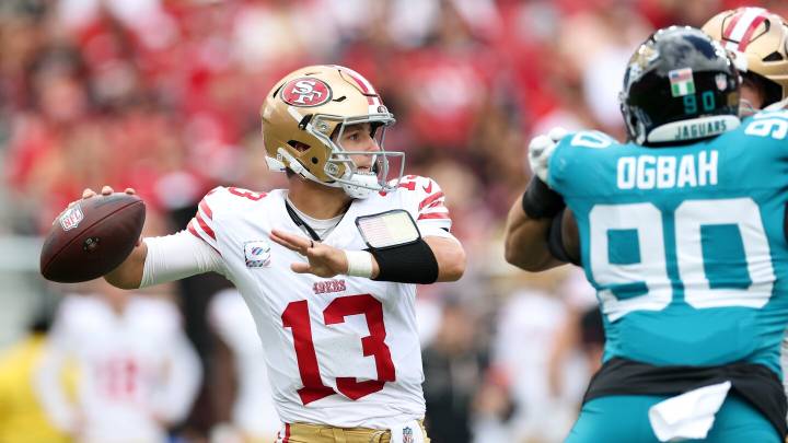 Brock Purdy, Ricky Pearsall, Jauan Jennings out for 49ers walkthrough