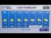 10 Weather: Tuesday midday forecast; Sept. 30, 2025