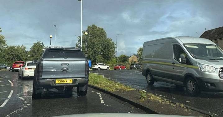 Robroyston mum fears for child safety as busy road diverted past local primary school