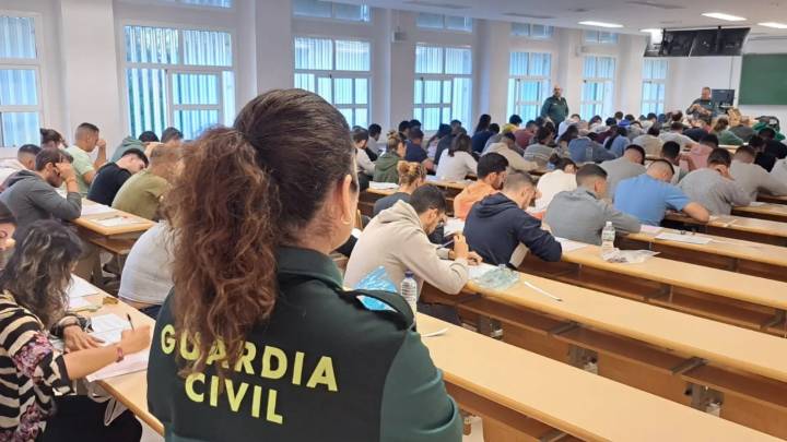 Cerca de 28.000 aspirantes optan este sábado a una de las 3.118 plazas para Guardia Civil