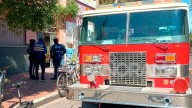 Incendio en pleno centro generó congestión de tránsito