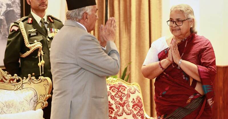Nepal sets poll date as interim prime minister sworn in