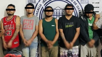 Desmantelan célula criminal que operaba en Oaxaca y Guerrero; rescatan a menor y detienen a cinco secuestradores