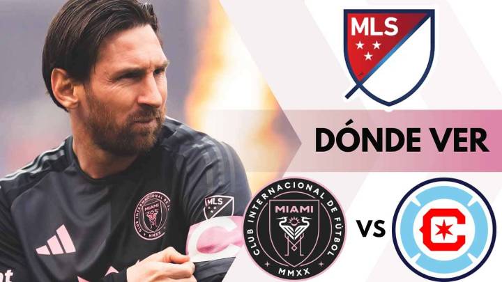 Inter Miami vs Chicago Fire: dónde ver en TV y ONLINE EN VIVO, partido de MLS con Messi