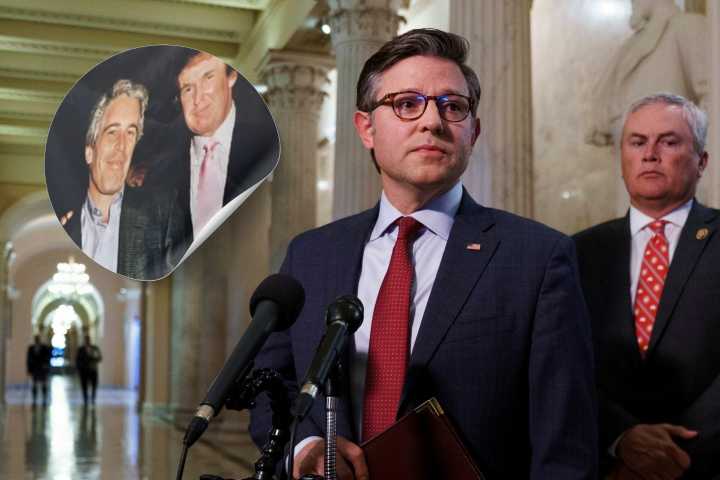 Johnson rectifica: Trump no fue informante del FBI en el caso Jeffrey Epstein